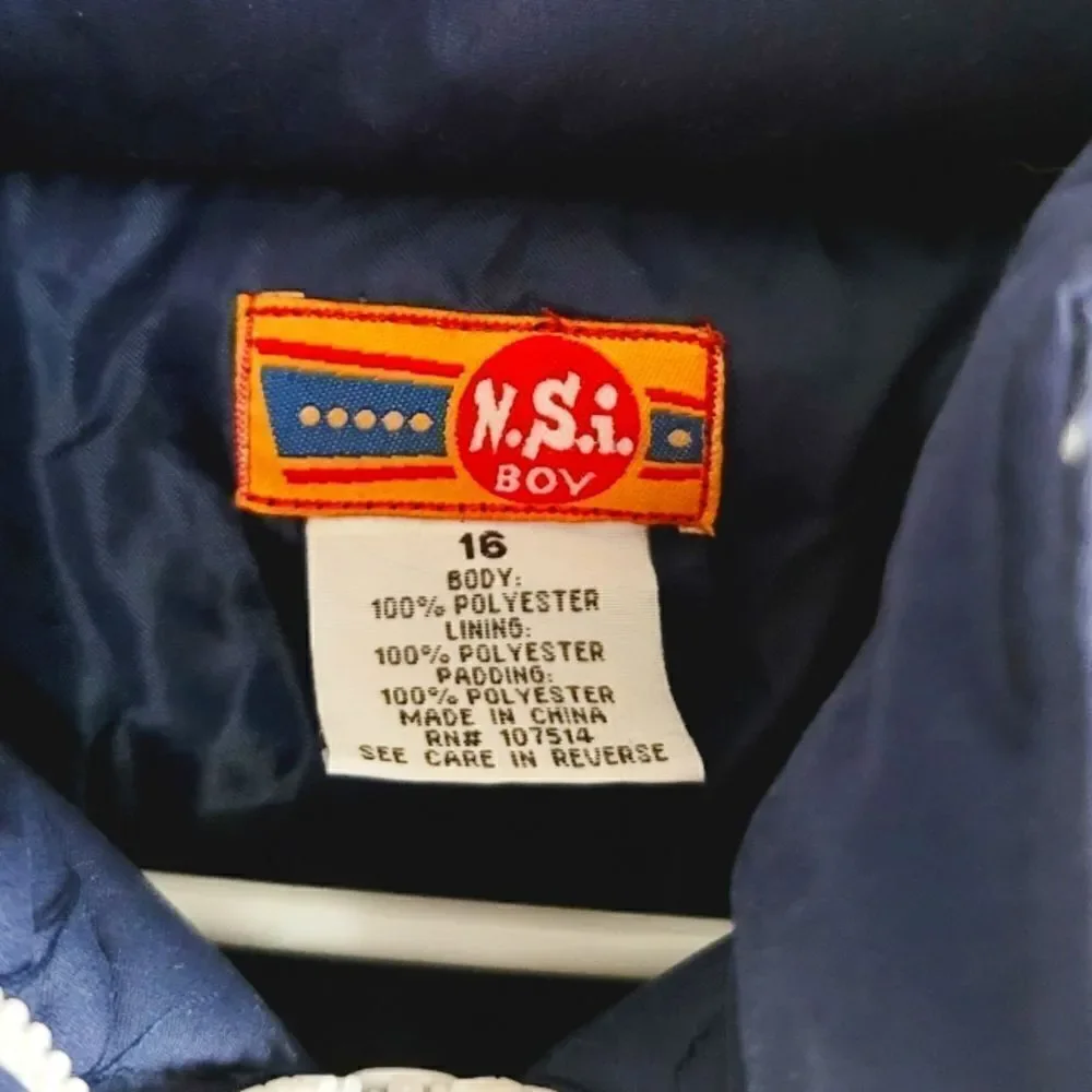 N.S.I boy kids Racing Jacket